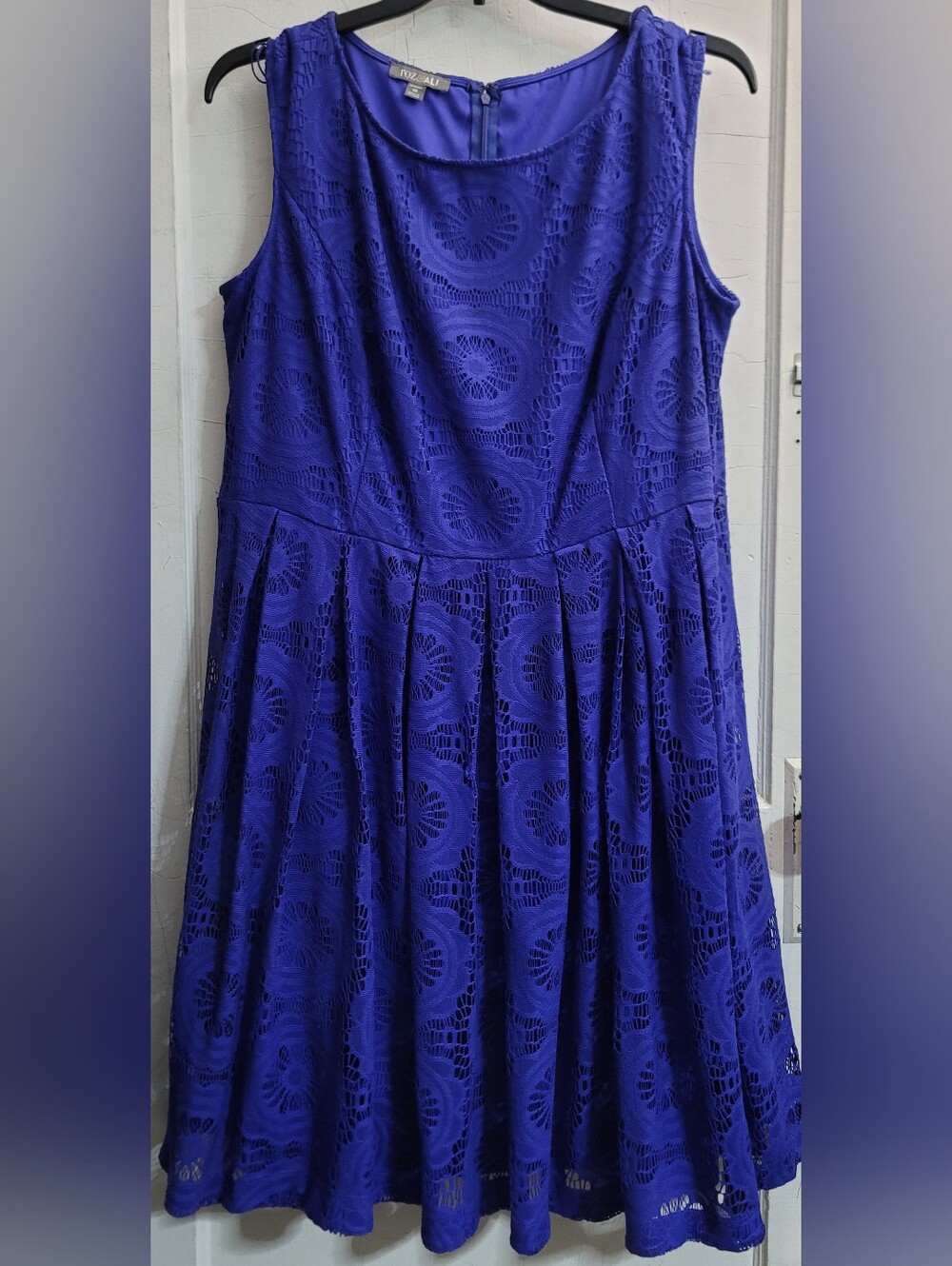 Purple lace dress sz. 18W